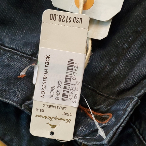 NEW!  Tommy Bahama Saltwater Washed Men's Jeans 34x32 - Picture 3 of 5